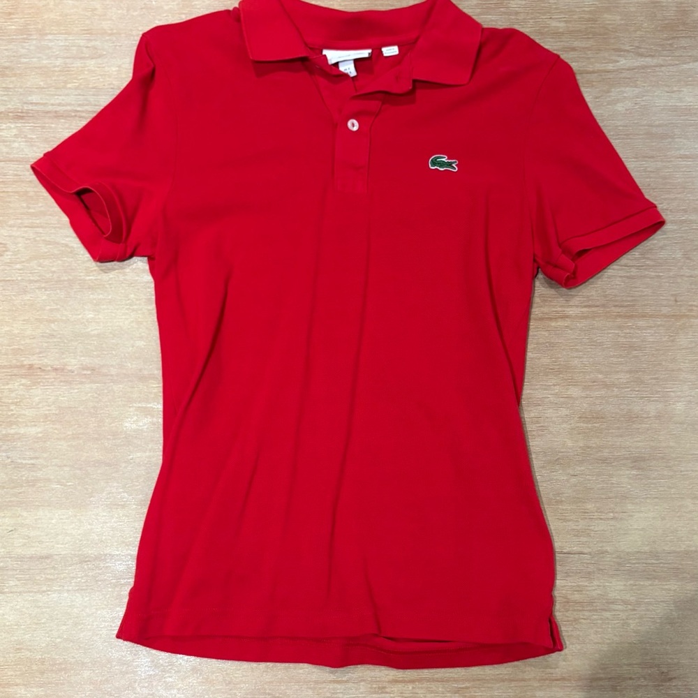 Lacoste Red Polo